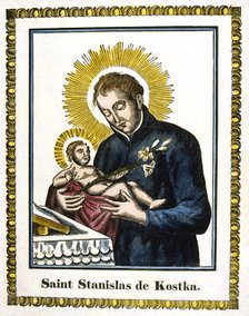 St Stanislas Kostka, 16th century Polish Saint, 19th century. Artist: Anon