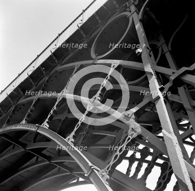 The Iron Bridge, Ironbridge, Shropshire, 1945-1980. Artist: Eric de Maré