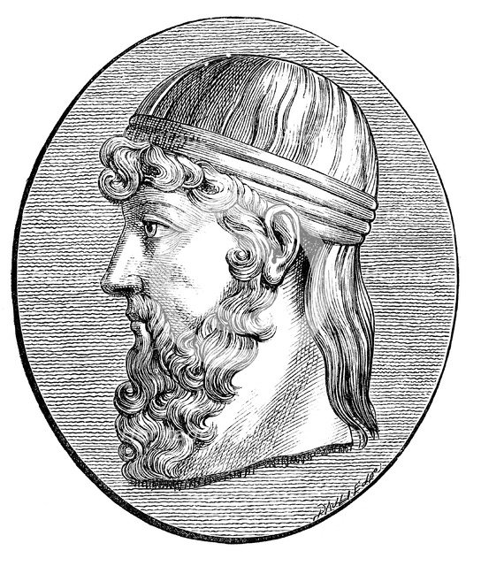 Plato (c428-c348 BC), Ancient Greek philosopher. Artist: Unknown