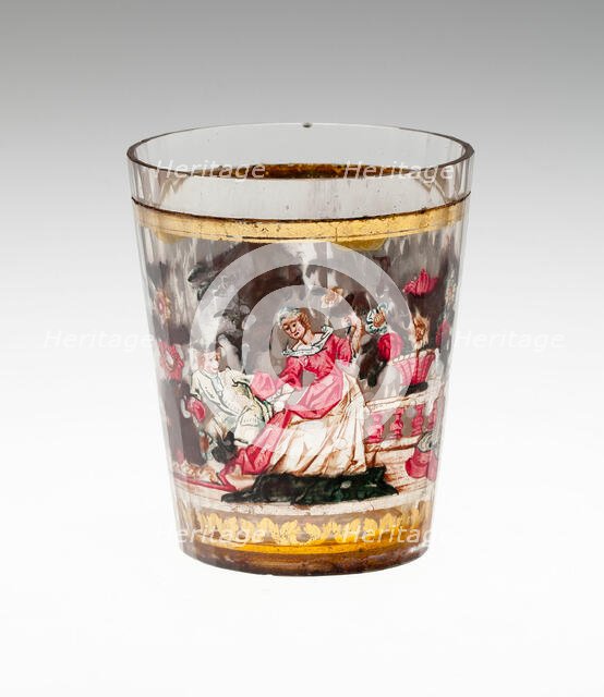 Beaker, Bohemia, c. 1730. Creator: Bohemia Glass.