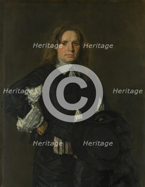 Portrait of a Man, early 1650s. Creator: Frans Hals.