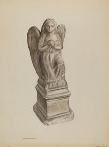 Figurine, c. 1937. Creator: Mina Lowry.