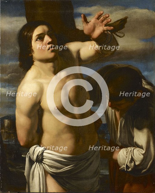 The Martyrdom of Saint Sebastian, ca 1619.