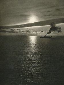 'Abend auf dem Meere - Evening at sea', 1931. Artist: Kurt Hielscher.