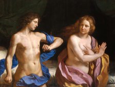 Amnon and Tamar, 1649-1650. Creator: Guercino.