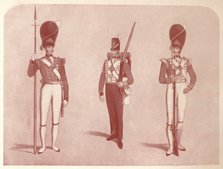 '1st or Grenadier Regiment of Guards in 1815', 1909. Artist: Unknown.