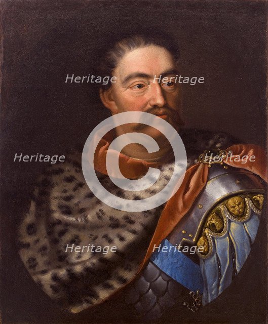 Portrait of John III Sobieski (1629-1696), King of Poland and Grand Duke of Lithuania. Artist: Tricius, Jan (ca 1620-ca 1692)