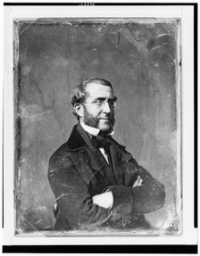 Man, possibly John H. Craig, half-length portrait, three-quarters to right..., between 1844 and 1860 Creator: Mathew Brady.
