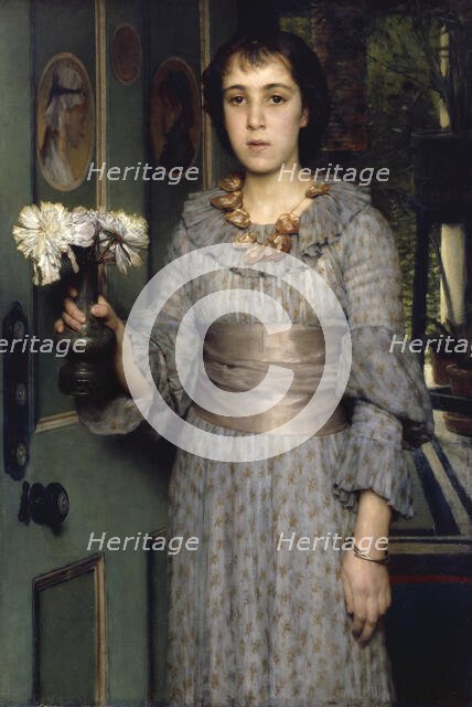 Miss Anna Alma-Tadema, 1883. Creator: Lawrence Alma-Tadema.