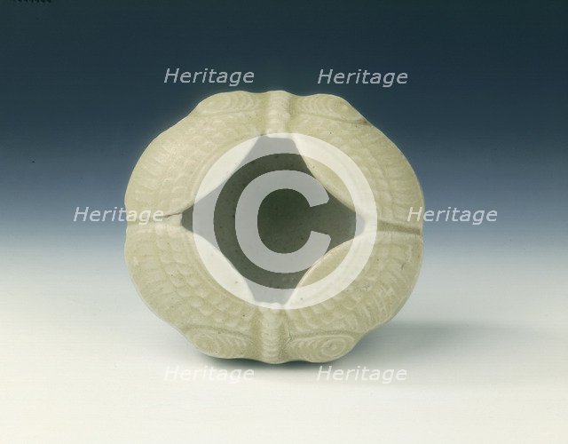 Moth design water container, Liao or Five dynasties, China, 10th-11th century. Artist: Unknown