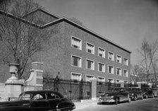 Lamont Library, Harvard University, Cambridge, Massachusetts, 1949. Creator: Gottscho-Schleisner, Inc.