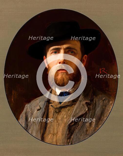 Self Portrait, 1882. Creator: George Reid.