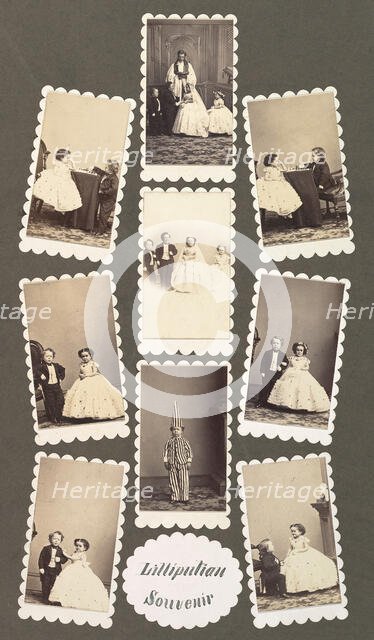 Lilliputian Souvenir, 1862-63. Creator: Mathew Brady.