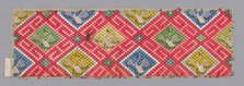 Fragment (Trouser Band), China, Qing dynasty (1644-1911), 1875/1900. Creator: Unknown.