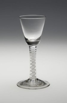 Wine Glass, England, Eighteenth century. Creator: Unknown.