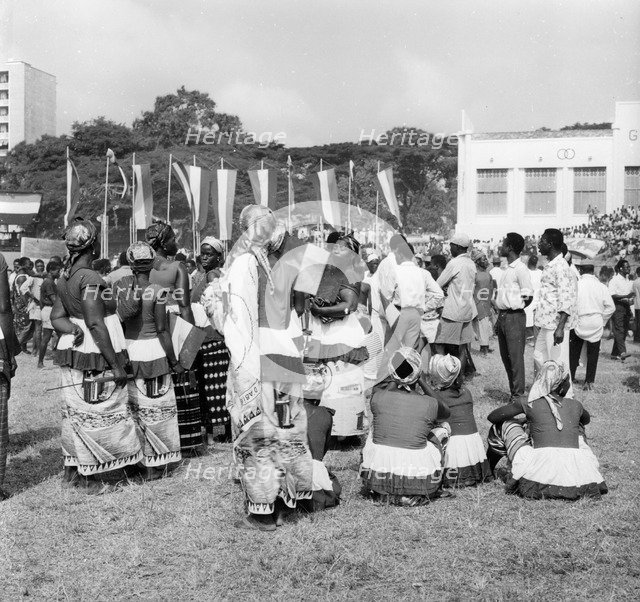 A fete in Algeria, 1957. Artist: Unknown