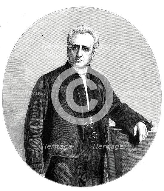 The Rev. William Wood Stamp, president of the Wesleyan Methodist Society for 1860-61, 1860. Creator: Unknown.