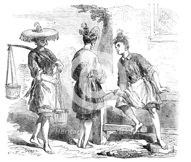 Chinese Peasant Women, 1857. Creator: Unknown.