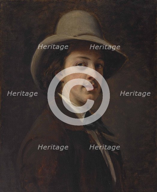 Portrait of the writer Paul Heyse (1830-1914), 1849.