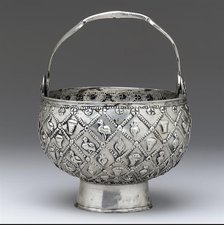 Silver Bucket, Byzantine, 600s. Creator: Unknown.