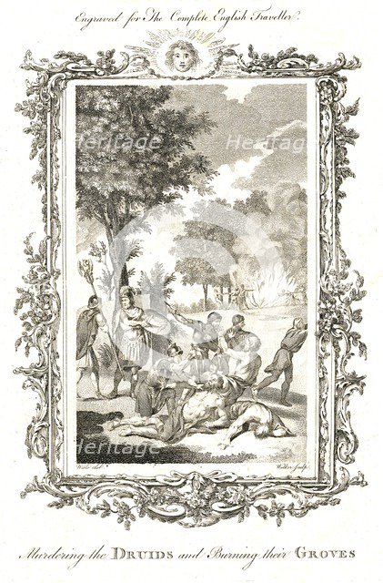 Murdering the Druids, c.1771-1772 Artist: Walker