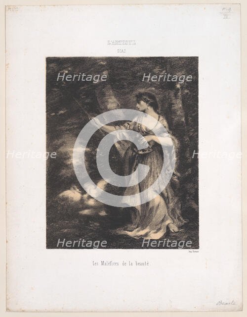 Les Maléfices de la Beauté, 1830-76., 1830-76. Creator: Narcisse Virgile Diaz de la Pena.