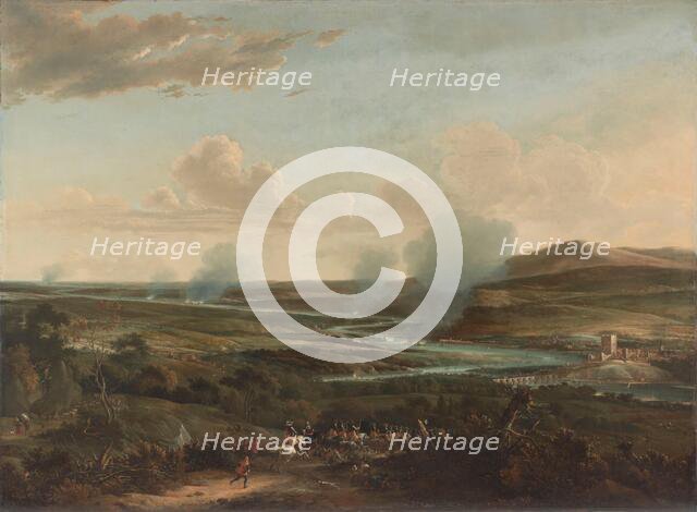 The Battle of Medway, c.1668. Creator: Willem Schellinks.