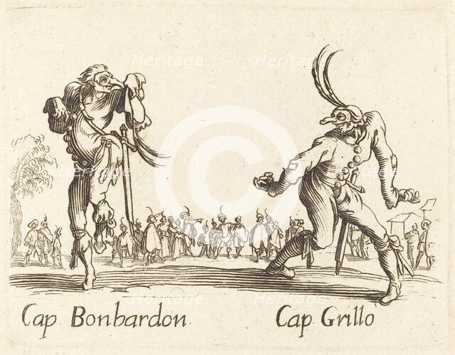Cap. Bonbardon and Cap. Grillo. Creator: Unknown.