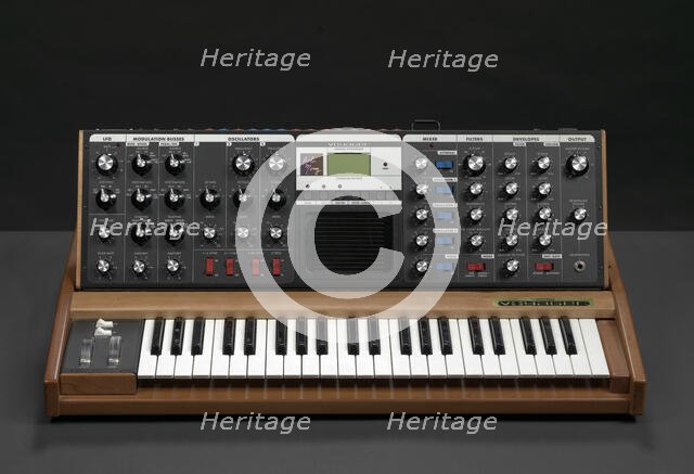 Minimoog Voyager synthesizer used by J Dilla, 2002-2005. Creator: Moog Music.