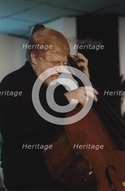 Red Mitchell, Jazz Inn Party, Nordwijk, Netherlands, 1989. Creator: Brian Foskett.