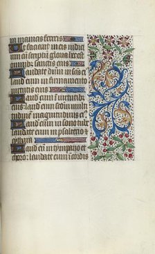 Book of Hours (Use of Rouen): fol. 143r, c. 1470. Creator: Master of the Geneva Latini (French, active Rouen, 1460-80).