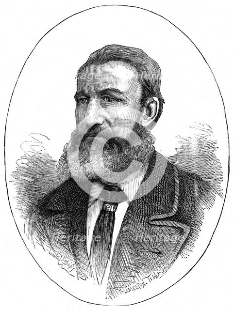 Piet (Petrus Jacobus) Joubert, Afrikaner soldier and statesman, c1890. Artist: Unknown