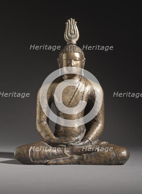 Buddha Shakyamuni (image 1 of 4), 7th-8th century. Creator: Unknown.