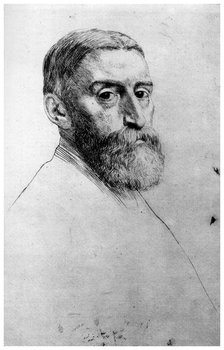 'Sir E Poynter', c1860-1910 (1924)Artist: Alphonse Legros