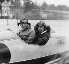 Gordon England in ABC at Brooklands 1921. Creator: Unknown.