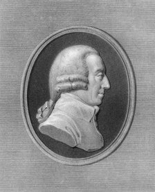 Adam Smith, 18th century Scottish philosopher and economist, (1836).Artist: W Holl