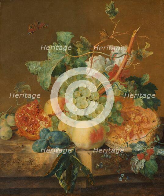 Still Life with Fruit, 1700-1749. Creator: Jan van Huysum.