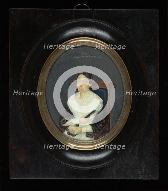 Dama desconocida (Unknown Lady), 1843. Creator: Ramon Atiles-Perez.