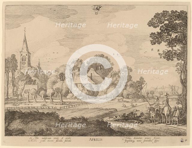 April. Creator: Jan van de Velde II.