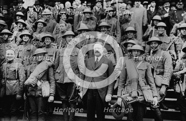 Hylan [Liberty Parade Pershing Vets], between c1915 and c1920. Creator: Bain News Service.