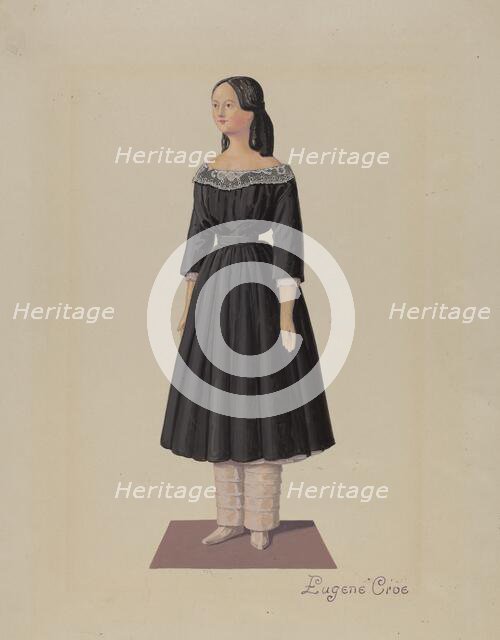 Doll, c. 1938. Creator: Eugene Croe.