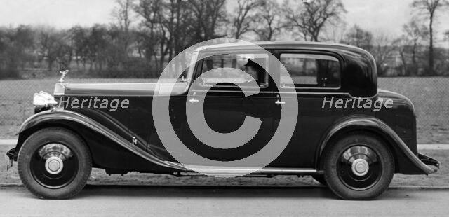 1933 Rolls-Royce 20/25 Hooper saloon. Creator: Unknown.