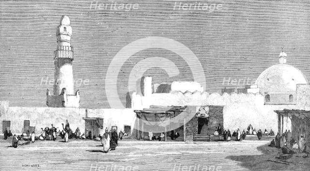 The Market-Place at Esneh, Egypt, 1883. Creator: Unknown.