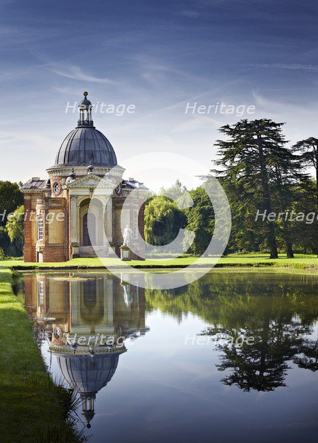 Long Water and the Pavilion, Wrest Park Gardens, Silsoe, Bedfordshire, c2000-c2017. Artist: Matt Munro.