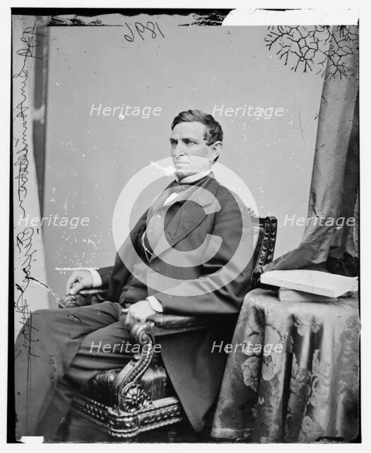 Morgan Calvin Hamilton of Texas, between 1860 and 1875. Creator: Unknown.