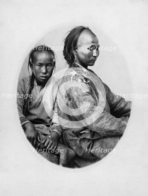 Goldi people from Usuri, 1865-1871. Creator: VV Lanin.