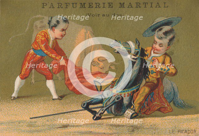 Thildren as a Picador and a Matador, c.1910s. Artist: Unknown