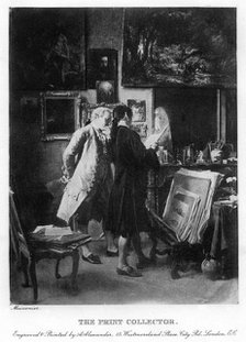 'The Print Collector', 1908-1909.Artist: A Alexander