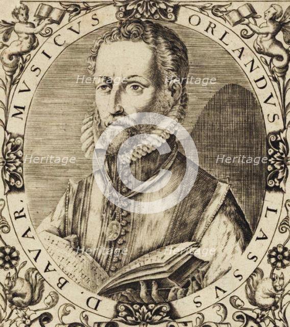 Portrait of the composer Roland de Lassus (1532-1594). Creator: Anonymous.