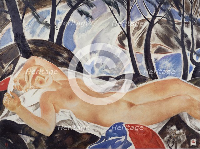 Sleep. Artist: Mylnikov, Andrei Andreyevich (1919-?...)